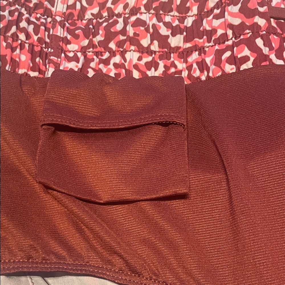 Athleta Mesh Racer Run High Rise 3" Short with Zip Pocket - Picture 10 of 11
